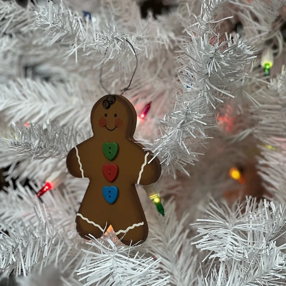 Gingerbread Man Christmas Ornament